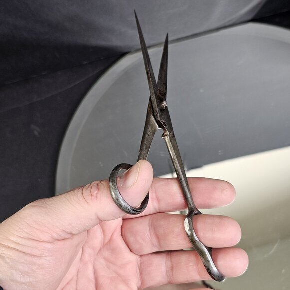 Vintage Wester Bros New York Yankee Clipper 1 Barber Shears Scissors USA - Picture 10 of 12